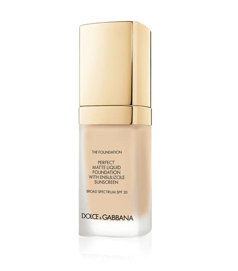 dolce & gabbana perfect matte liquid foundation|dolce perfume.